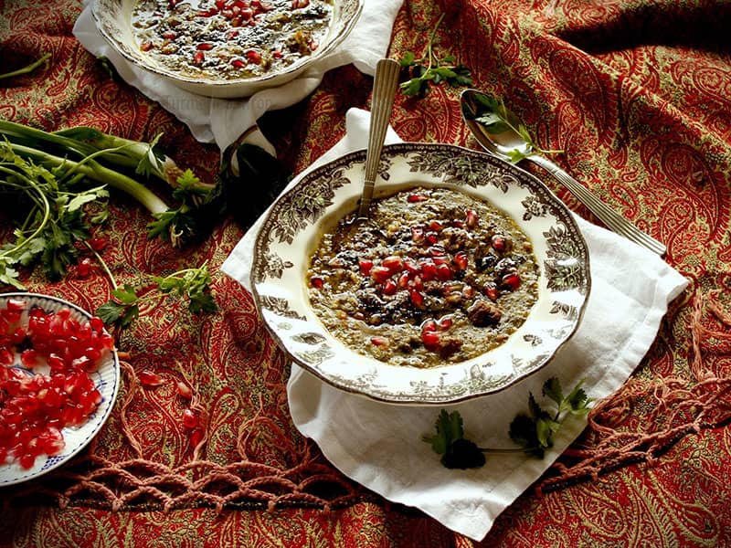 آش انار در استان یزد خصوصا شهرستان مهریز پرطرفدار است_27